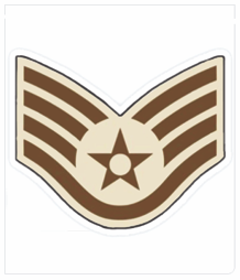 Air Force Desert Staff Sergeant Stripes