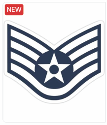 Air Force Staff Sergeant Chevrons